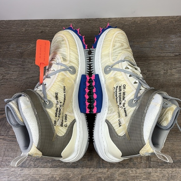 ? Nike x Off-White Air Force 1 Mid SP “White” – Size 13 – DO6290-100 main image 13